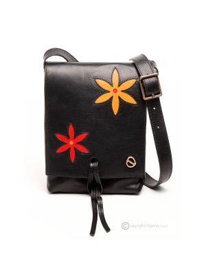 MARGH Bolso bandolera de mujer hecho a mano en piel auténtica