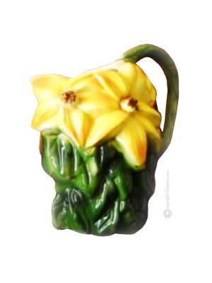 LILIUM JUG Jarra jarra decantadora creaciones originales en cerámica artística Made in Italy