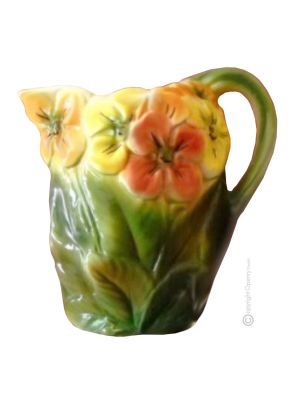 JUG PRIMULA Jarra jarra decantadora creaciones originales en cerámica artística Made in Italy