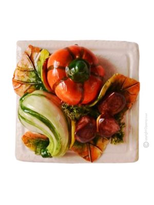 OTOÑO Decoración artística colgante de cerámica.