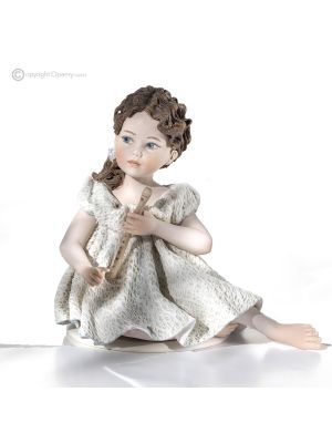 GAIA - Capodimonte, refinada figura de arte en porcelana inigualable.