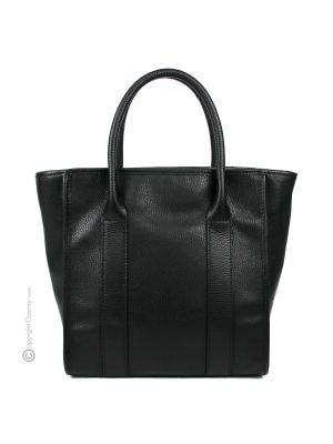 Bolso de hombro ALICIA Shopper tote para mujer en piel auténtica hecha a mano