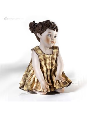 MELANCOLIA - Perfecta para coleccionistas, auténtica muñeca de Capodimonte.