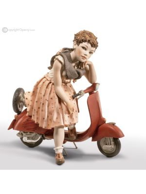 MARIU - Muñeca hecha a mano, porcelana de Capodimonte, arte precioso.