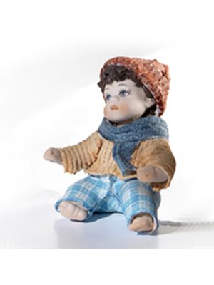 MIGNON-M - Muñeca de colección, decorada con precisión artesanal.