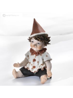PINOCHO Capodimonte, estatuilla de porcelana de cuento, un encanto.