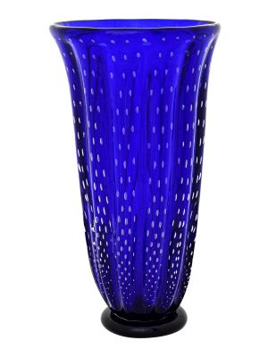 BOLLE VASE Jarrón moderno de cristal de Murano Venecia hecho a mano en Italia