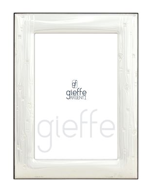 Marco de fotos PRATO Marco de fotos plateado hecho a mano Made in Italy 