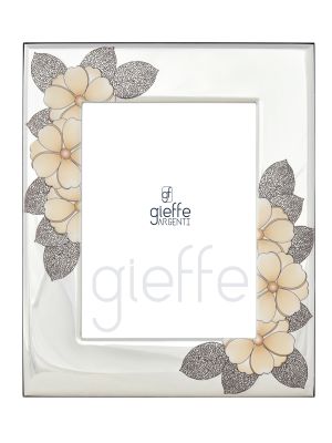 Marco de fotos IMOLA Marco de fotos plateado Hecho a mano Hecho en Italia Foto aprox. 20x25cm
