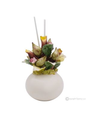 PERE – Ambientador, difusor de ambiente, cerámica de Capodimonte, hecho a mano