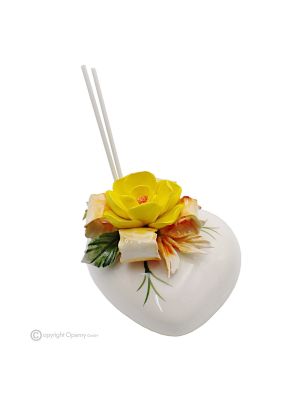 TEA – Fragancia, difusor de ambiente, cerámica de Capodimonte, hecho a mano