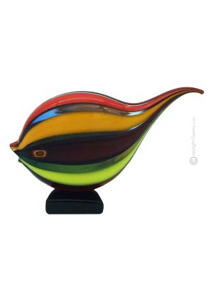PESCADO Vidrio soplado de Murano, auténtica artesanía Made in Italy