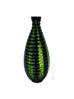 Botella de LICOR MURRINE en vidrio soplado de Murano Made in Italy