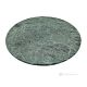 Tabla de cortar giratoria de mármol verde hecha a mano con auténtica piedra natural y diseño decorativo. 