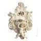 FUENTE DE PARED CON 1 QUERUB Estatuilla Estatua Figura de porcelana Capodimonte hecha a mano Made in Italy