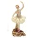 BAILARINA GISELLE Estatuilla de figura de porcelana Capodimonte hecha a mano en Italia