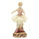 SISSY DANCER Estatua hecha a mano figura de porcelana Capodimonte hecha en Italia