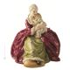 SEÑORA CON NIÑO Estatuilla de figura de porcelana Capodimonte hecha a mano en Italia