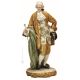 Estatuilla de figura de porcelana GALANT Capodimonte hecha a mano en Italia