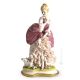 Estatuilla de porcelana ADELE Capodimonte hecha a mano en Italia