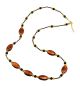 ALISEA Auténtico Collar de Cristal de Murano con Aventurina Venecia Hecho en Italia
