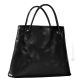 FOGLIE Bolso shopper de mujer elaborado artesanalmente en piel auténtica con hojas grabadas