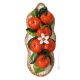 TOMATES Decoración artística colgante de cerámica.