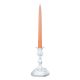 CANDELABRO Candelabro de 1 llama chapado en plata hecho a mano en Italia