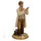 Figura de porcelana de Capodimonte hecha a mano DOCTOR Made in Italy