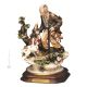 HUNTER Estatua figura Capodimonte porcelana hecha a mano Made in Italy