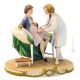 GINECÓLOGO Estatuilla de figura de porcelana Capodimonte hecha a mano Made in Italy