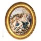 VENUS Y CUPID Cuadro en bajorrelieve de porcelana Capodimonte hecho a mano Made in Italy