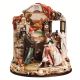 ANTIGÜEDADES Figura de porcelana Capodimonte hecha a mano Made in Italy
