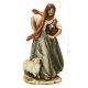 MUJER DEL PAÍS Estatuilla figura de porcelana Capodimonte hecha a mano Made in Italy