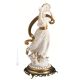 DANCING LADY Estatua hecha a mano figura de porcelana Capodimonte hecha en Italia