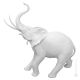 Figura de porcelana ELEFANTE Capodimonte, artesanía Made in Italy