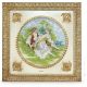 CITA EN EL CÉSPED Cuadro en bajorrelieve Porcelana de Capodimonte Made in Italy