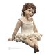 ALBERTINE - Estatuilla de Capodimonte, bailarina con clase, arte en porcelana fina.