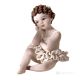 CLAUDINA - Estatuilla de Capodimonte, bailarina de porcelana de rara belleza.