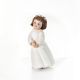 COMUNIÓN Muñeca de comunión Capodimonte, romántico toque italiano.