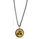 COLLAR MILLEFIORI bisutería artística collares collares cristal de Murano aventurina y pan de oro de 18k auténtico hecho a mano Made in Italy