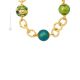 COLLAR FIORATO ORO bisutería artística collares collares cuentas de cristal de Murano con oro de 18k hecho a mano auténtico Made in Italy