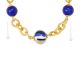 FUNNY COLLAR bisutería artística collares de perlas de cristal de Murano con oro de 18k hechos a mano auténtico Made in Italy