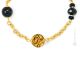 COLLAR DE ENCAJE bisutería artística collares de perlas de cristal de Murano con oro de 18k hecho a mano auténtico Made in Italy