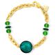 WENDY BRACELET bisutería artística pulsera de perlas de cristal de Murano con plata 925 auténtica hecha a mano Made in Italy