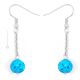 PENDIENTES ISABEL bisutería artística cuentas de cristal de Murano auténtico hecho a mano Made in Italy