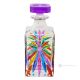 OASIS Decanter, botella decorativa moderna pintada a mano de vidrio de calidad superior.