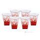 Set de 6 copas de licor auténticas pintadas a mano en cristal de calidad superior.