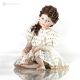 EVELINA Muñeca Romántica Capodimonte, pura dulzura en porcelana.