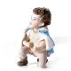Figura de porcelana PRÍNCIPE ENCANTADOR, cuentos de hadas, elegancia y estilo italiano.